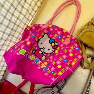 Brand new hello kitty duffel